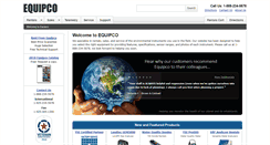 Desktop Screenshot of equipcoservices.com