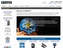 Tablet Screenshot of equipcoservices.com